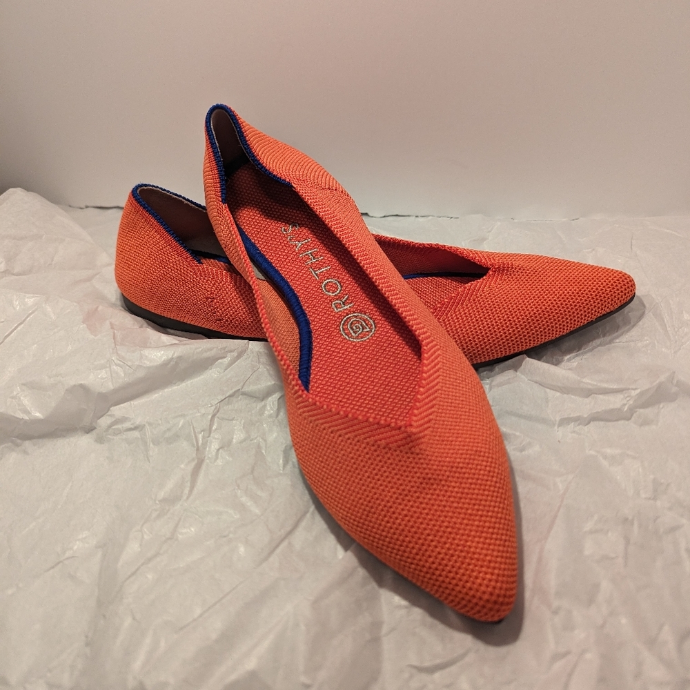 Rothy's The Point Persimmon W8